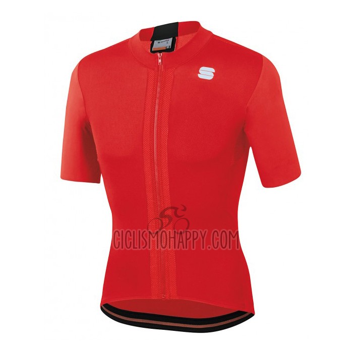 Sportful Cycling Jersey Bib Short 2020 Men Short Sleeve Red