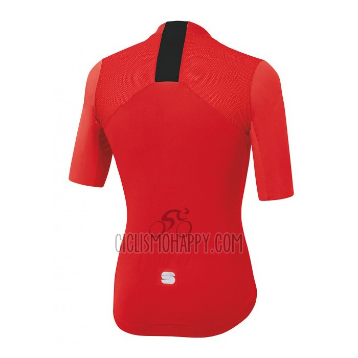 Sportful Cycling Jersey Bib Short 2020 Men Short Sleeve Red