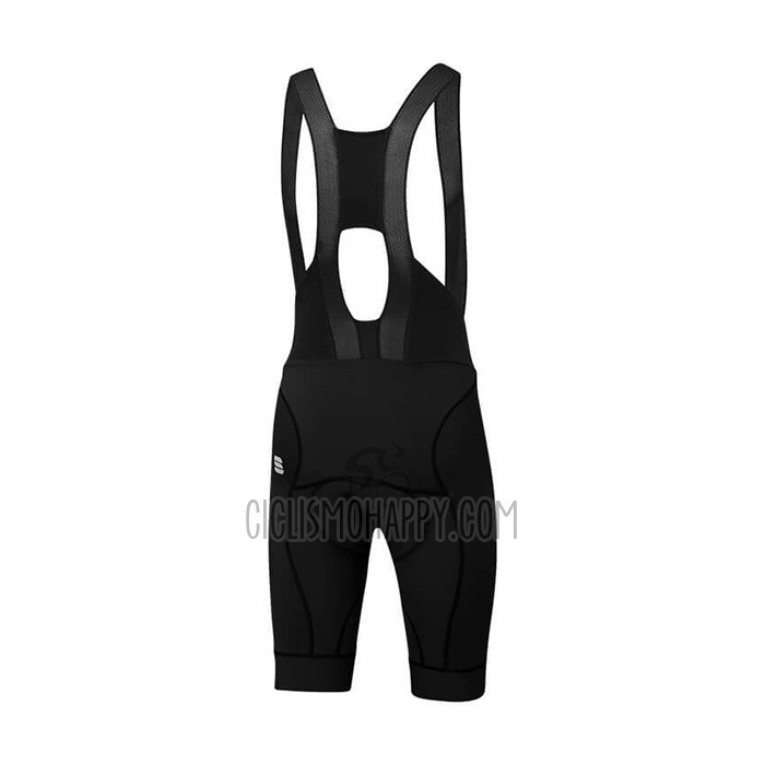 Sportful Cycling Jersey Bib Short 2021 Men Short Sleeve Black Gray