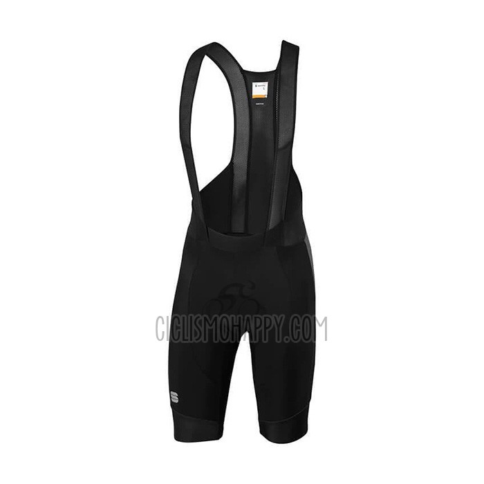Sportful Cycling Jersey Bib Short 2021 Men Short Sleeve Gray