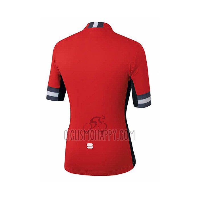 Sportful Cycling Jersey Bib Short 2021 Men Short Sleeve Red