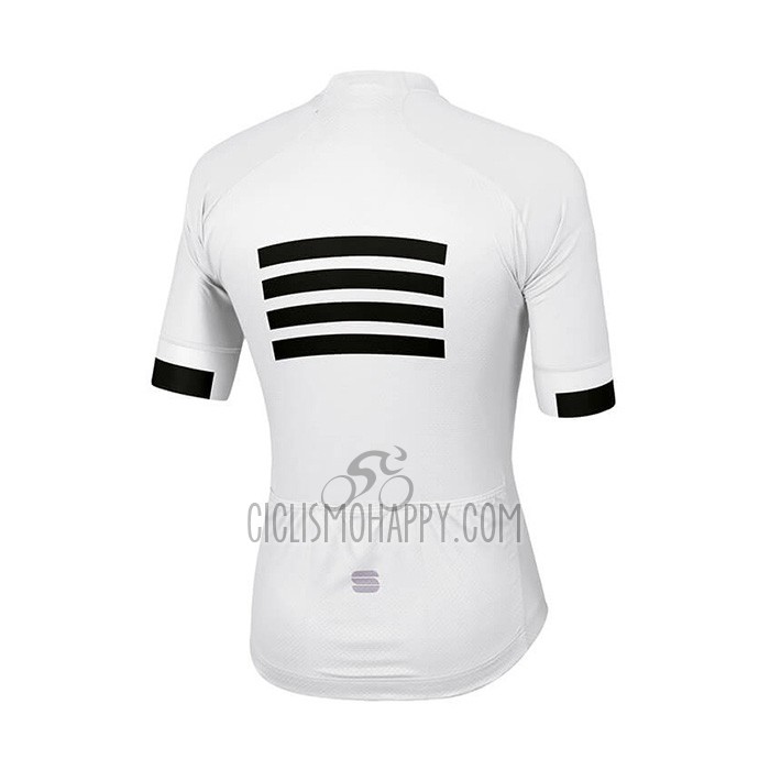 Sportful Cycling Jersey Bib Short 2021 Men Short Sleeve White