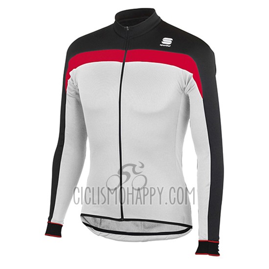 Sportful Cycling Jersey Bib Tight 2016 Men Long Sleeve White