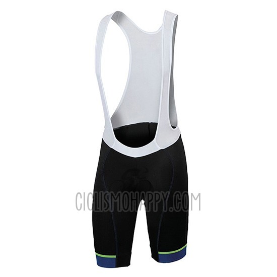 Sportful Prism Dark Cycling Jersey Bib Short 2018 Men Short Sleeve Blue