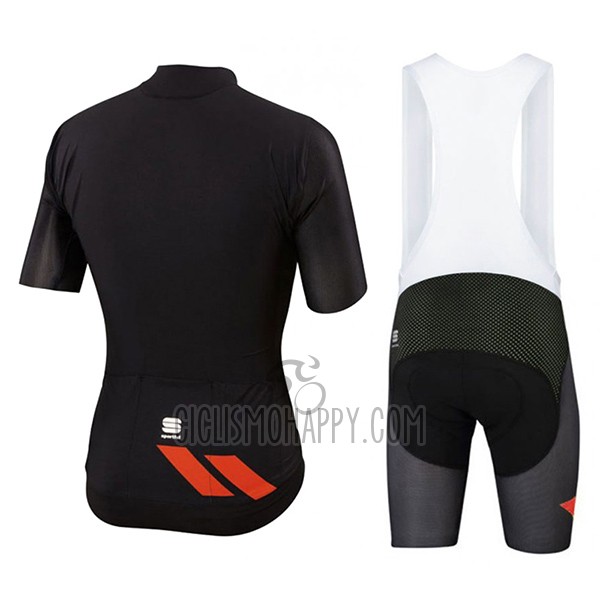 Sportful R&d Ultraskin Cycling Jersey Bib Short 2017 Men Short Sleeve Black