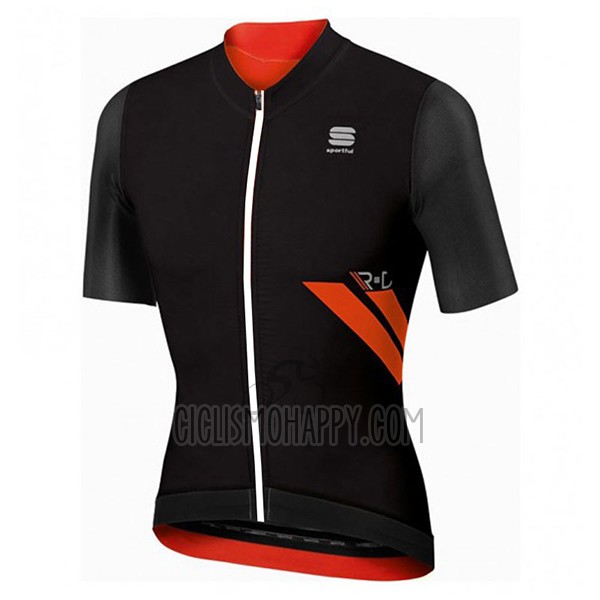 Sportful R&d Ultraskin Cycling Jersey Bib Short 2017 Men Short Sleeve Black