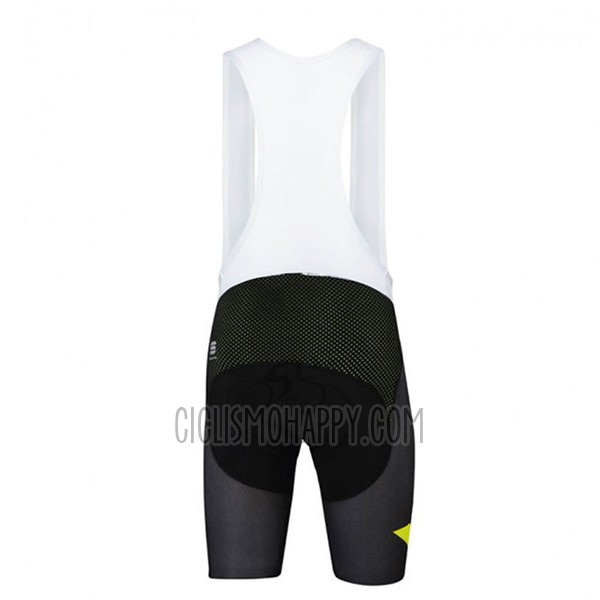 Sportful R&d Ultraskin Cycling Jersey Bib Short 2017 Men Short Sleeve Green and Black