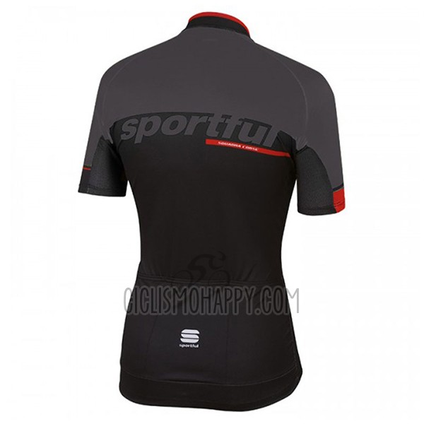 Sportful Sc Cycling Jersey Bib Short 2017 Men Short Sleeve Black