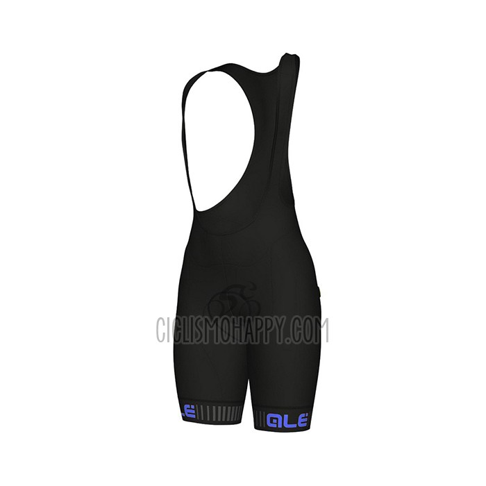 ALE Cycling Jersey Bib Short 2021 Women Short Sleeve Blue