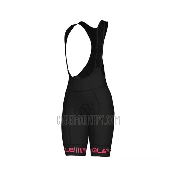 ALE Cycling Jersey Bib Short 2021 Women Short Sleeve Blue Fuchsia