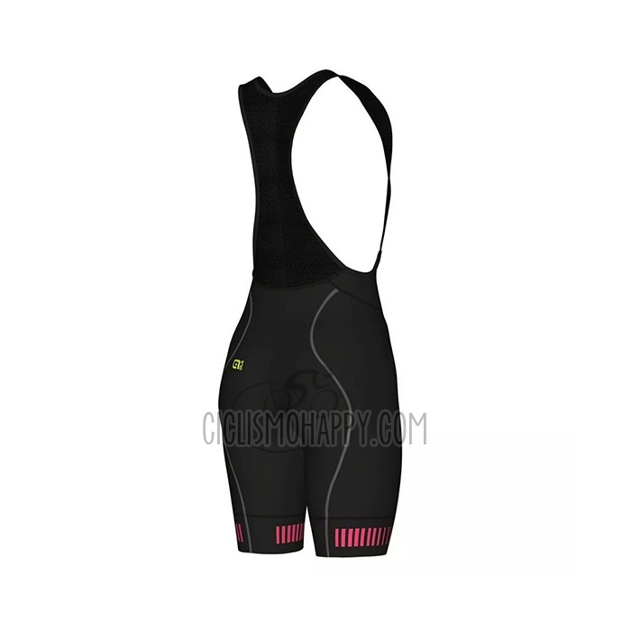 ALE Cycling Jersey Bib Short 2021 Women Short Sleeve Blue Fuchsia