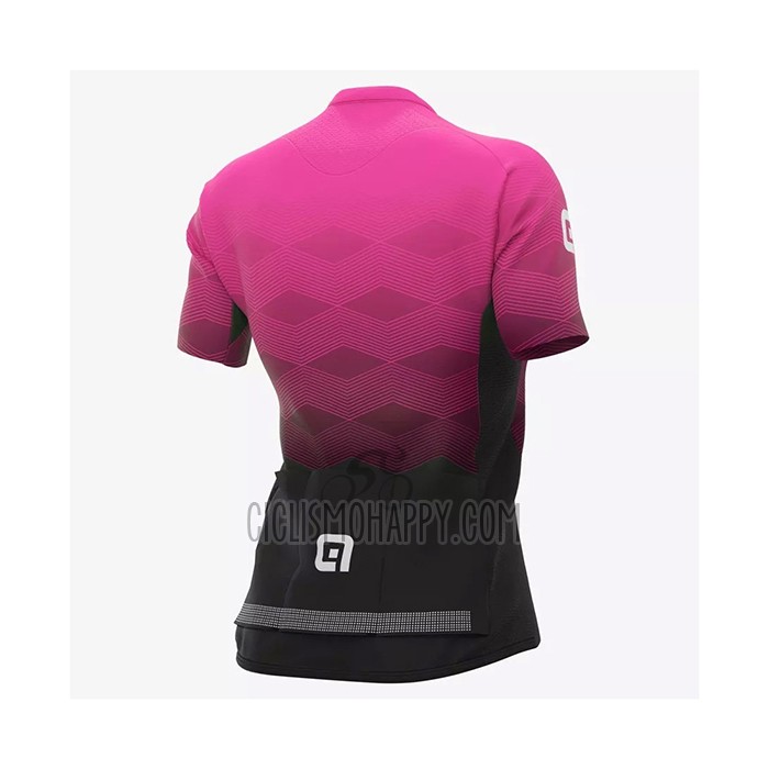 ALE Cycling Jersey Bib Short 2021 Women Short Sleeve Fuchsia