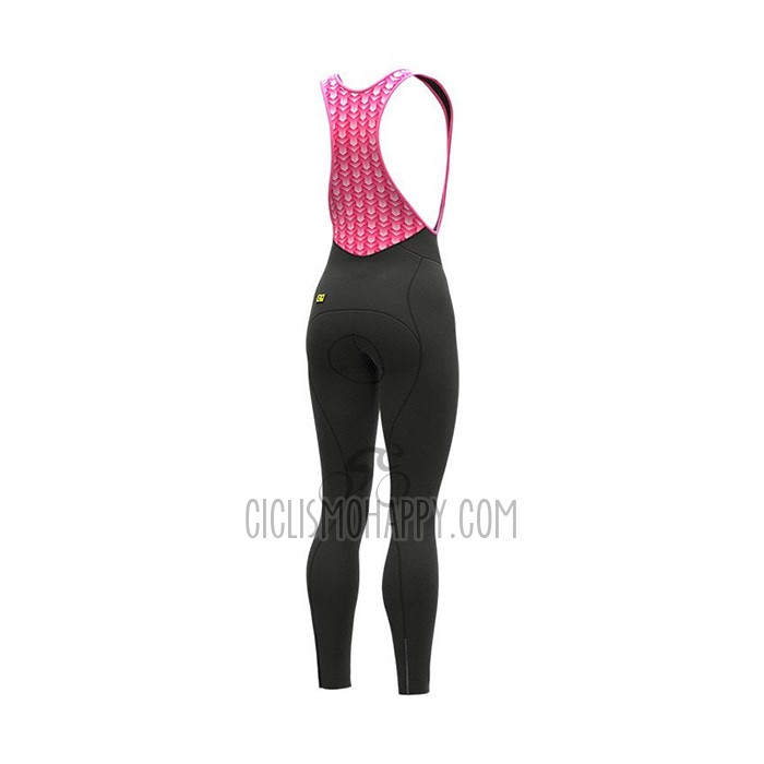 ALE Cycling Jersey Bib Tight 2021 Women Long Sleeve Purple