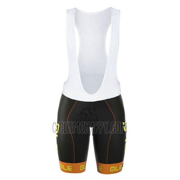 ALE Graphics Prr Bermuda Cycling Jersey Bib Short 2017 Women Short Sleeve Yellow