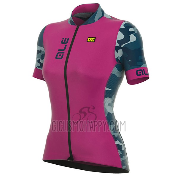ALE Prr Ventura Cycling Jersey Bib Short 2017 Women Short Sleeve Pink