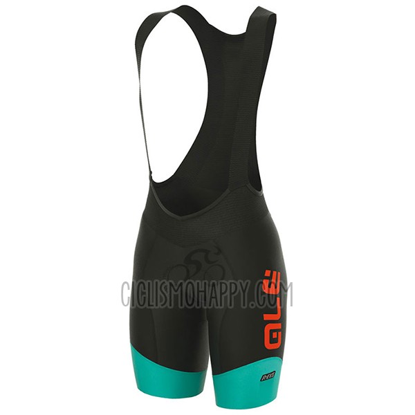 ALE R-ev1 Master Cycling Jersey Bib Short 2017 Women Short Sleeve Light Blue