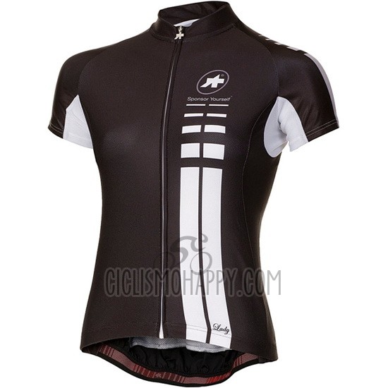 Assos Cycling Jersey Bib Short 2016 Women Short Sleeve Black