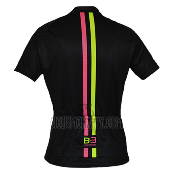 Biemme Cycling Jersey Bib Short 2017 Women Short Sleeve Black