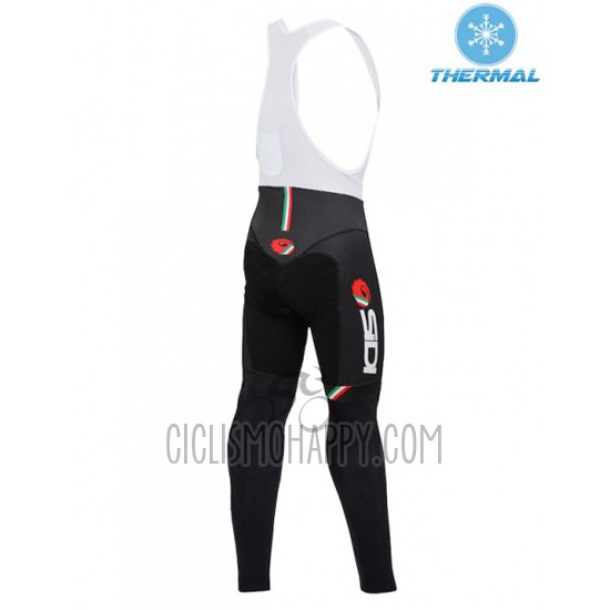 Castelli Cycling Jersey Bib Tight 2016 Women Long Sleeve Deep Black