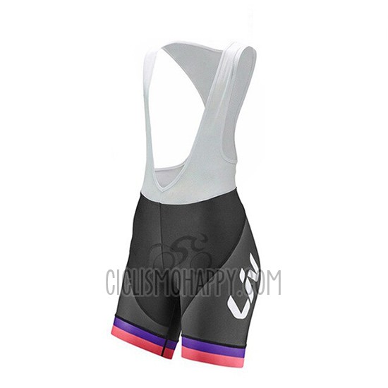 Liv Cycling Jersey Bib Short 2019 Women Short Sleeve Black Fuchsia