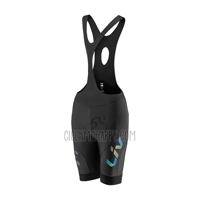 Liv Cycling Jersey Bib Short 2021 Women Short Sleeve Black