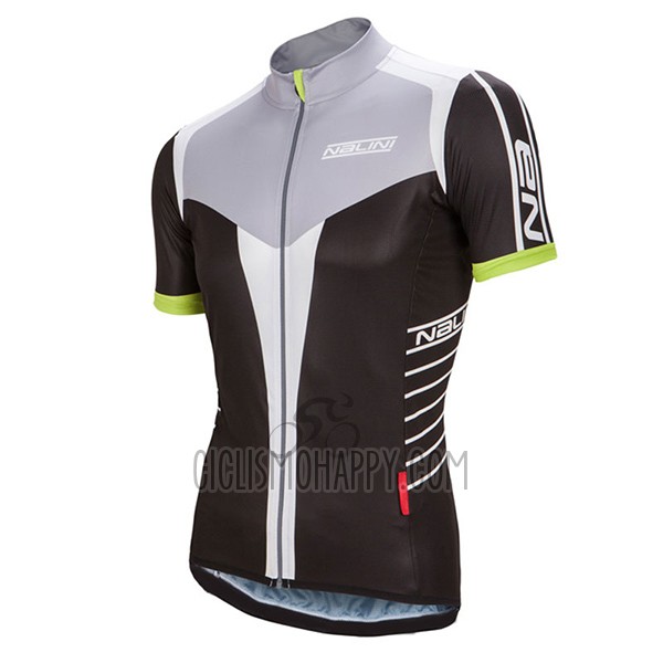 Nalini Cycling Jersey Bib Short 2017 Women Short Sleeve Black and White