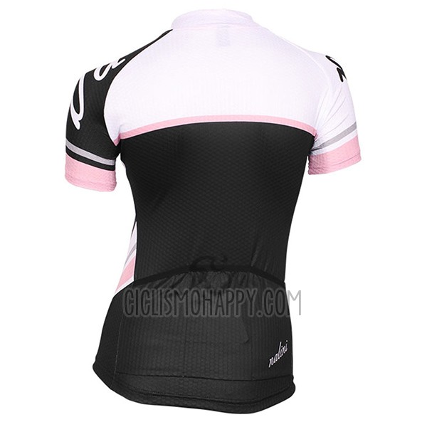 Nalini Cycling Jersey Bib Short 2017 Women Short Sleeve White and Black