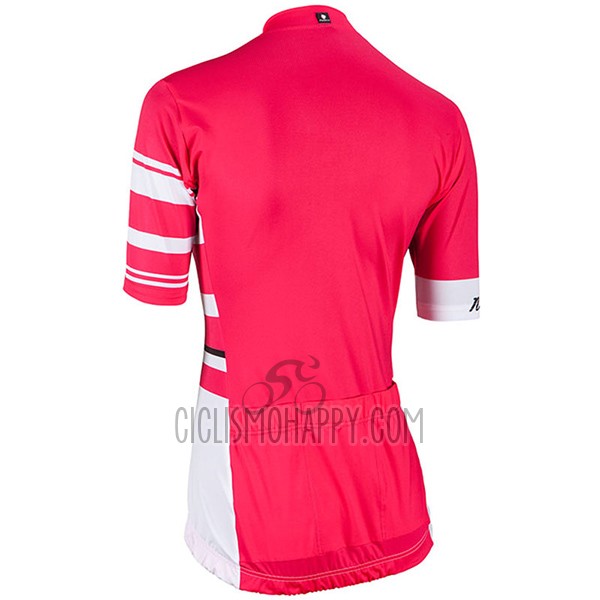 Nalini Dolomiti Cycling Jersey Bib Short 2017 Women Short Sleeve Red