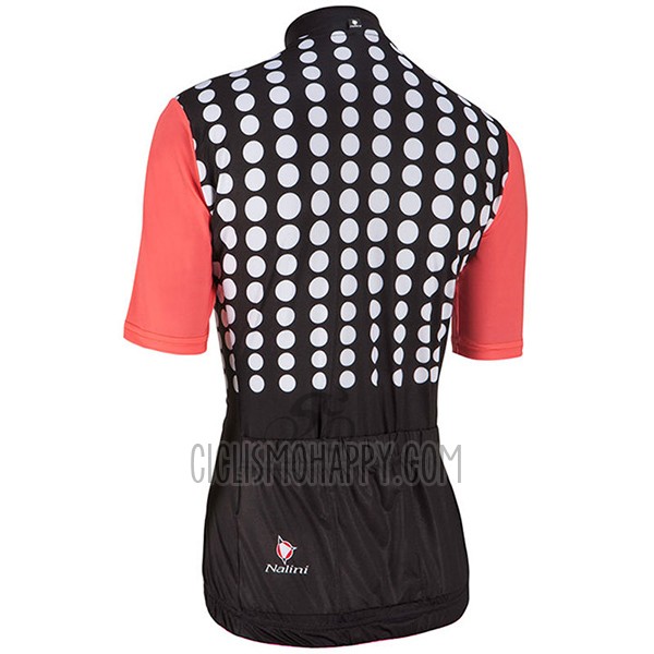 Nalini Optical Cycling Jersey Bib Short 2017 Women Short Sleeve Black and Orange