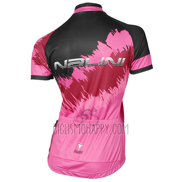 Nalini Sfiziosa Cycling Jersey Bib Short 2017 Women Short Sleeve Red