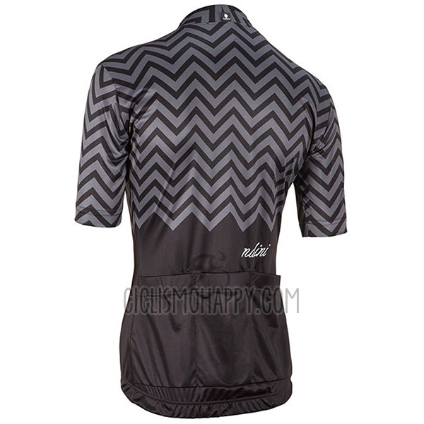 Nalini Wave Cycling Jersey Bib Short 2017 Women Short Sleeve Black