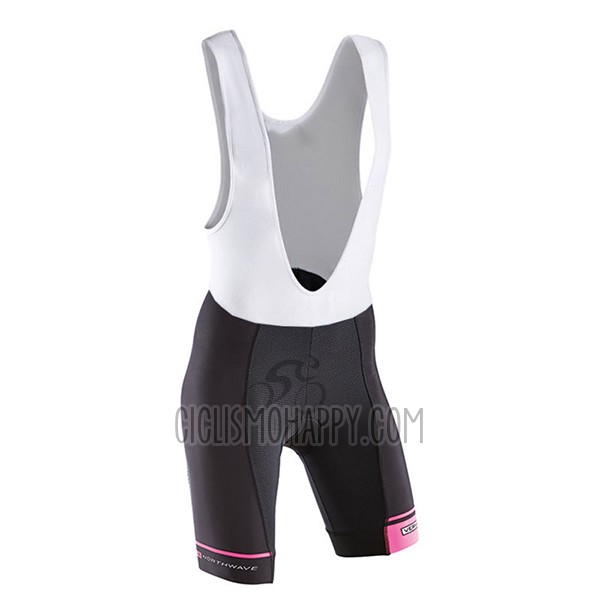 Northwave Cycling Jersey Bib Short 2017 Women Short Sleeve Black and Blue