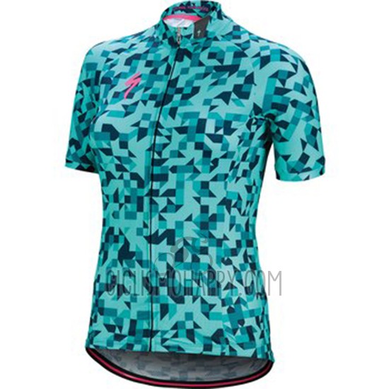Specialized Cycling Jersey Bib Short 2018 Women Short Sleeve Green