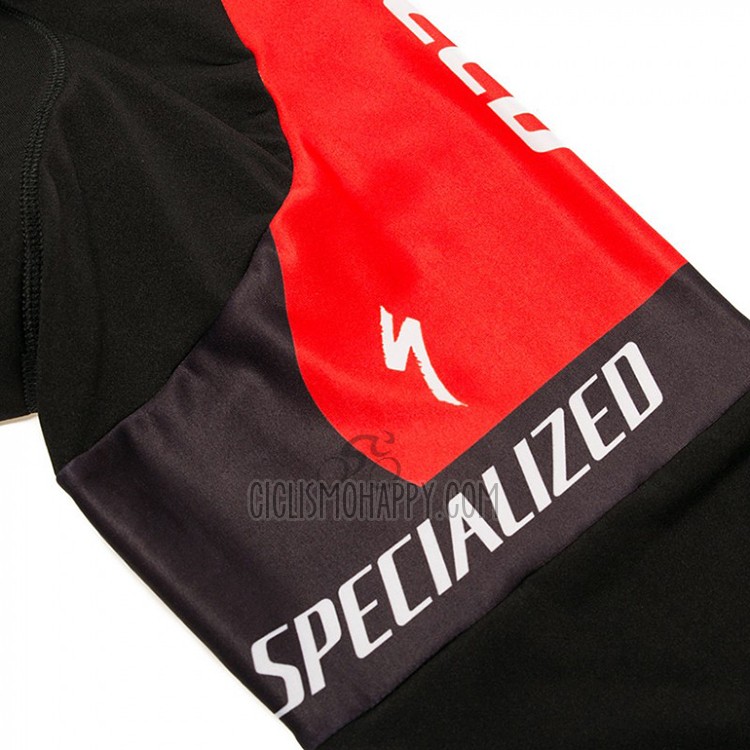 Specialized Cycling Jersey Bib Tight 2018 Women Long Sleeve Black Red White