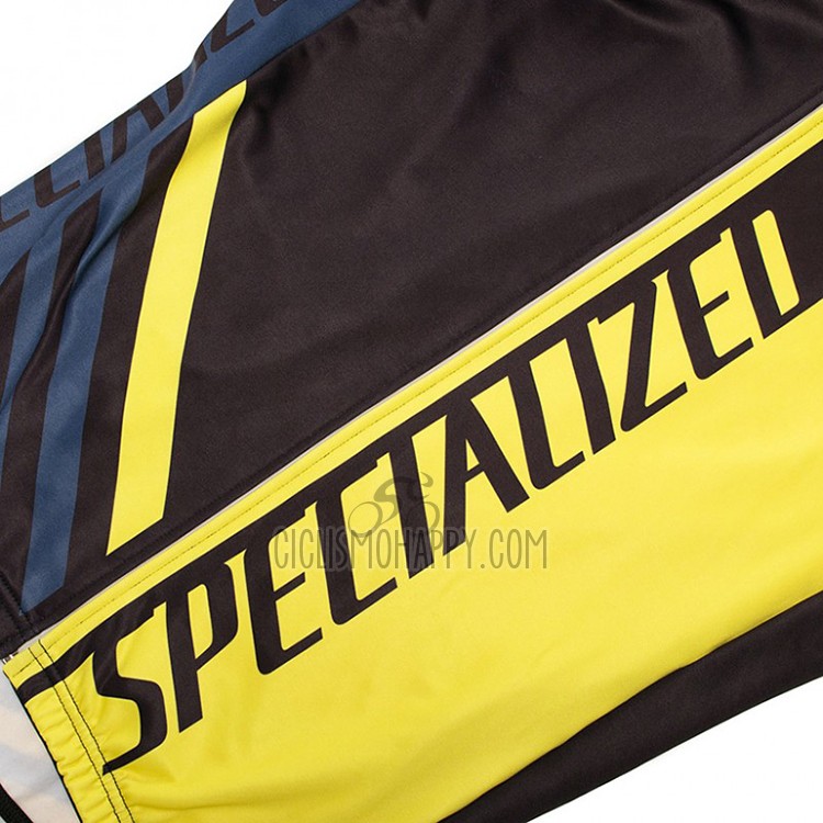 Specialized Cycling Jersey Bib Tight 2018 Women Long Sleeve Black and Yellow
