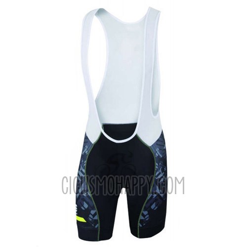 Sportful Cycling Jersey Bib Short 2016 Women Short Sleeve Green and Black