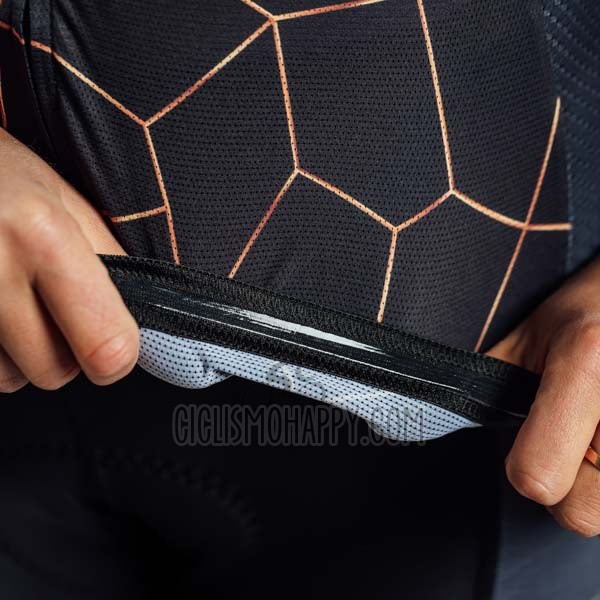 Steep Cycling Jersey Bib Short 2023 Women Short Sleeve Black White